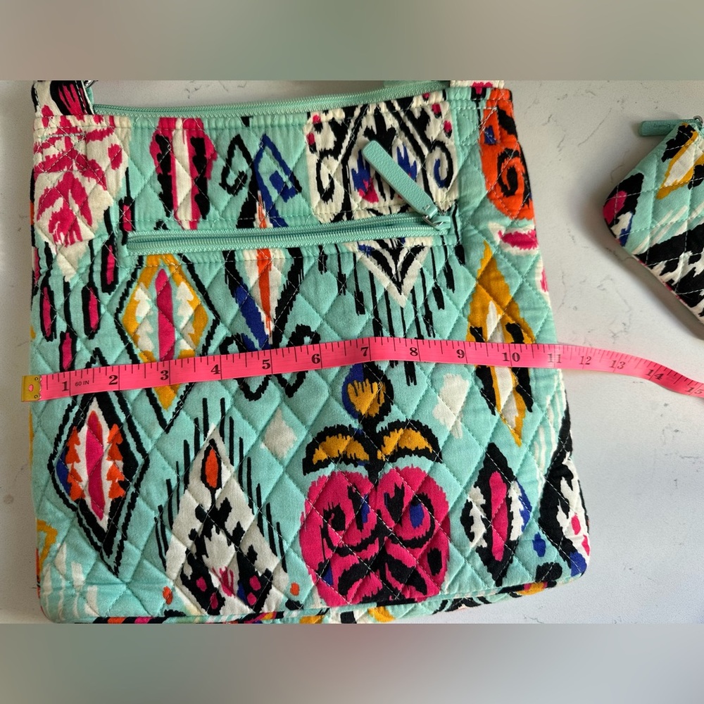 Vera Bradley Triple Zip Hipster Crossbody Bag - with wallet‎ Pueblo - Picture 6 of 10